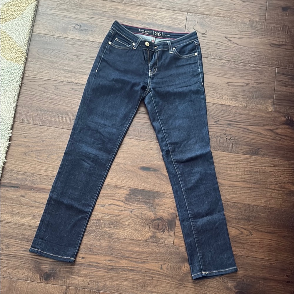 Women's Dark Blue Kate Spade Perry Street Jeans - Size 26